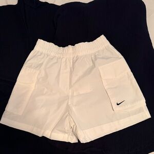 Nike Women's Cargo Shorts in White